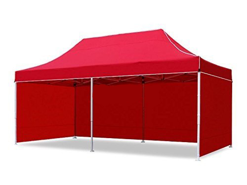 10×20 Ft/3x6m  (35 kgs) Portable Gazebo Tent or Canopy Tent with 3 Side Covering