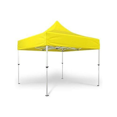 3X3 M /10×10 feet Instant Gazebo Canopy Tent Yellow – 2 Minute Easy Installation Portable Tent
