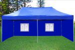 20x10 ft. Pop Up Gazebo Canopy Tent with 2 Window 3 Side Cover (35 Kgs)