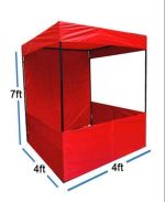 4x4x7 feet Advertising Promotional Canopy Tent with Print - Image 2