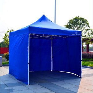 10X10 feet heavy duty gazebo tent with 3 side cover