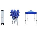 6.5X6.5 ft Foldable Gazebo Tent with 3 Side Cover (2X2 Meter) - Image 3