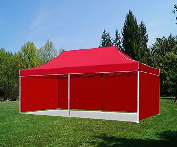 20x10 ft. Pop Up Gazebo Tent with 3 Side Covers