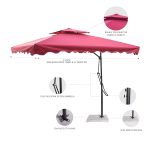 Patio Umbrella Big Outdoor and Garden 2023 - Image 2