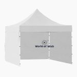 10X10 ft. Gazebo Tent (Super Heavy Duty Premium 33 Kg) canopy Tent with 3 Side Cover
