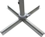 2.5 Meter Heavy Duty 360 Degree Rotating Square Garden Outdoor Patio Umbrella - Image 4