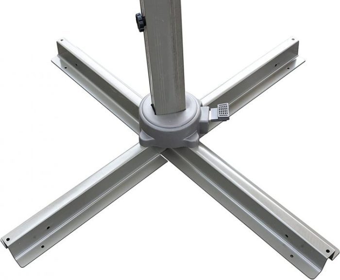 b098qqhdkx-6 2.5 Meter Heavy Duty 360 Degree Rotating Square Garden Outdoor Patio Umbrella - Image 4